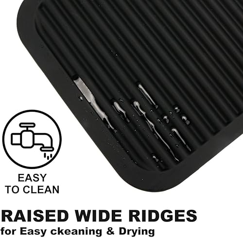 Miniatura 7 de Ardanlingke 9"x12" Silicone Trivets for Hot Pots and Pans - 446F Heat Resistant Hot Pads4 Pcs Multi-Purpose Versatile Trivet Mat Durable