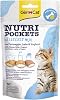 GimCat Nutripockets Cat Award Junior Mix Tablet, 60g