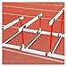 CSNBDMBBSH Adjustable Height Training Hurdle, Adjustable Height Track and Field Hurdles, Athletic Workout Obstacles Bar, Portable Sport Training Pole Set(76)