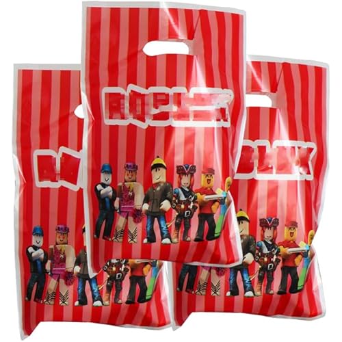 HABITZ 30pcs Children Birthday Party Gift Bags Candy Bags Goody Bags Children Birthday Party Supplies Decorations (1)