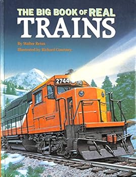 Mass Market Paperback Big Bk Real Trains Book