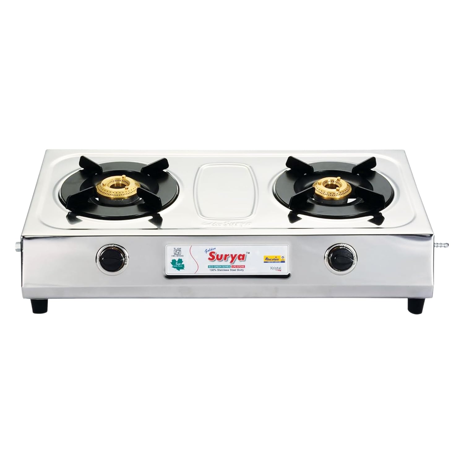 GOLDEN SURYA Gas Stove 2 Burners 3 Year Warranty Burner Gas Stove