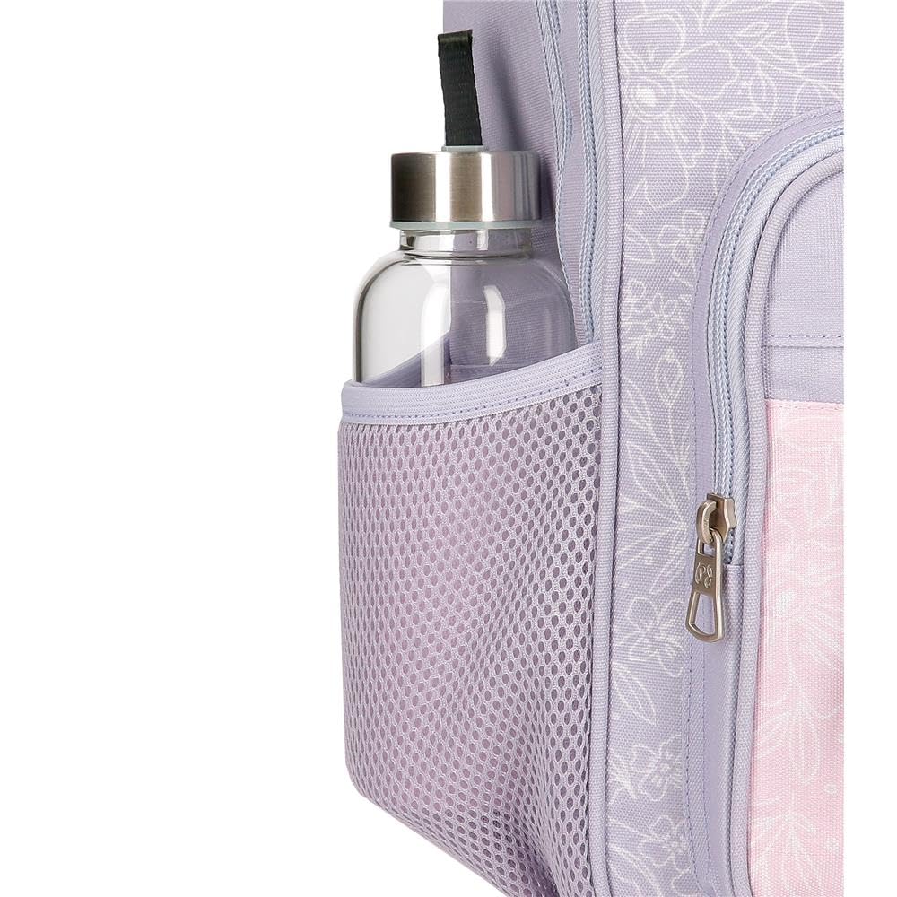 Pepe Jeans Renata Mochila escolar mochila infantil fabricada en Poliéster, Tirantes anchos y ajustables que se adaptan, bolsillo frontal. De Joumma Bags
