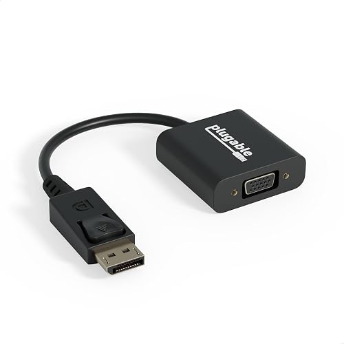 Plugable DisplayPort to VGA Active Adapter