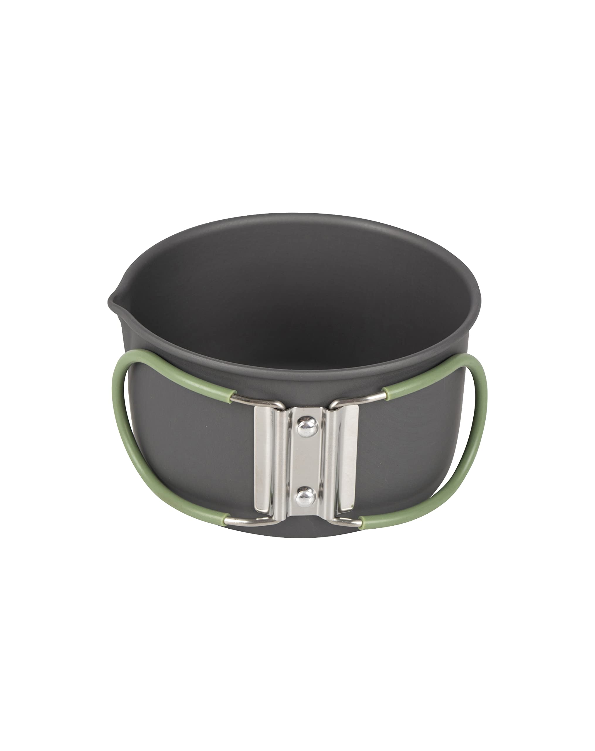 Bo-Camp - Casseroles - Explorer - 4 pcs - Anodisé dur, Anthracite/Rouge