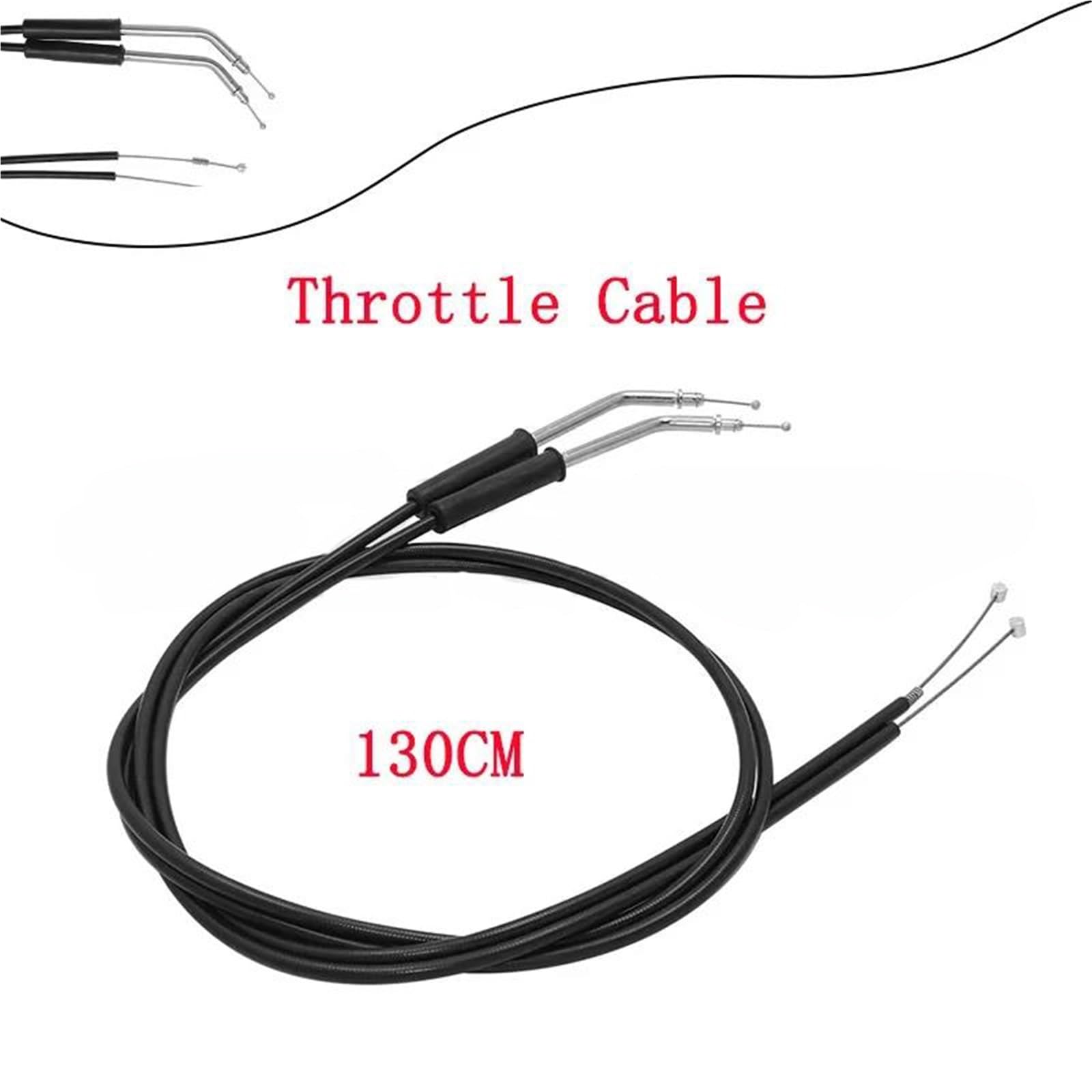 Cavo Acceleratore Allungato Per Motocicletta Per Harley Sportster Iron XL 883 1200 H XL883R P L C Dyna Softail Fat Boy Road King