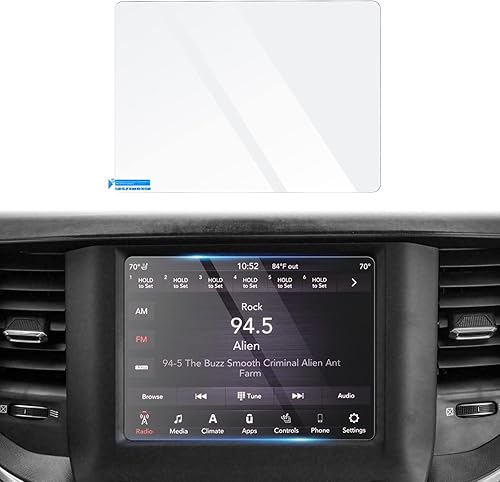 Autorder Ajuste personalizado para protector de pantalla 2013-2020 2021 2022 Dodge Ram 1500 2500 3500 Accesorios vidrio templado pantalla de