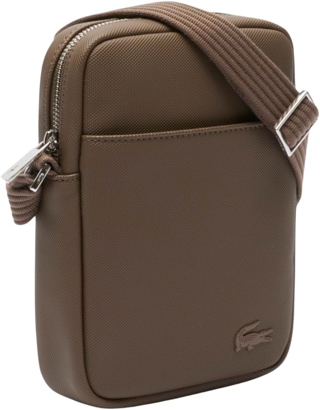Lacoste Men's Men’s Classic Satchel, Morel, One Size