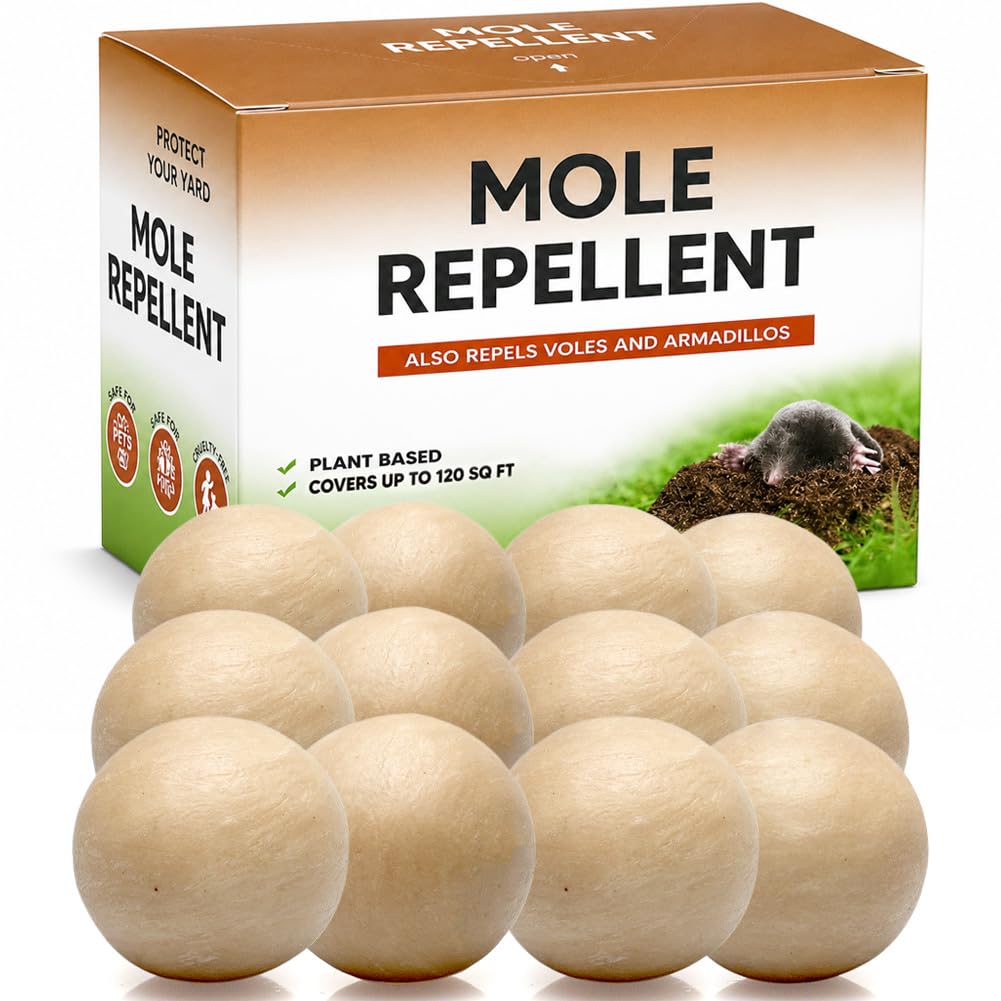 KQCWKH Mole Repellent 12 Pack
