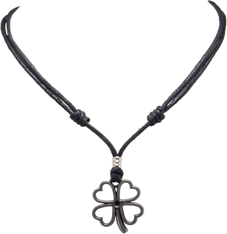 black clover necklace