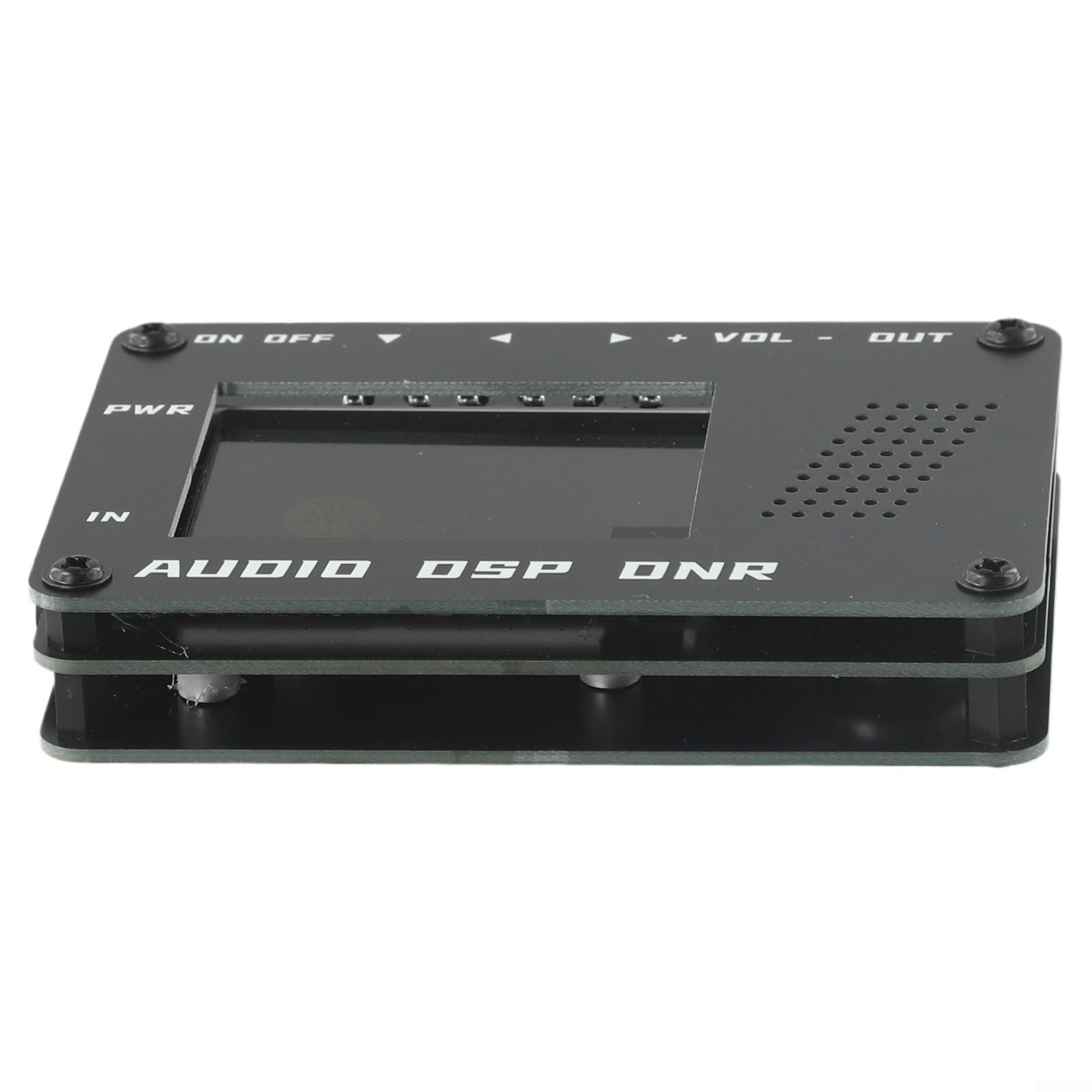 1 paquete para filtro de reducción de ruido DSP DNR procesador de audio digital con pantalla SPECTRUM para receptor de onda corta SSB Amateur Radio Negro 39 x 28 pulgadas