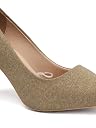 The White Pole Trendy Solid Slip on Light Weight Every Occasion Pencil Heel Sandals For Women & Girls gallery image