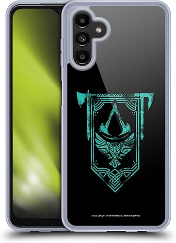 Head Case Designs Officially Licensed Assassin's Creed ACV Banner Valhalla Symbols and Patterns Gel Case [Military Grade Protection] Compatible with