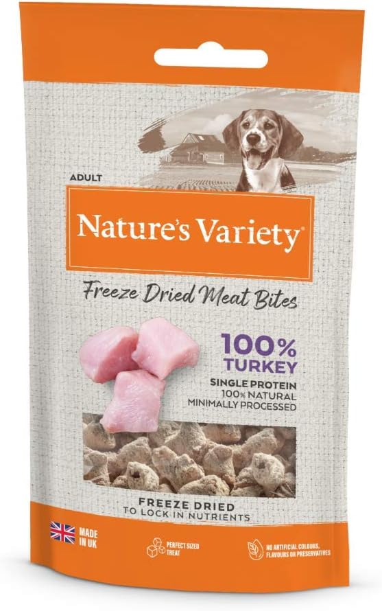 Natures Menu NATURE'S VARIETY FREEZE DRIED MEAT BITES CHICKEN (12 x 20g