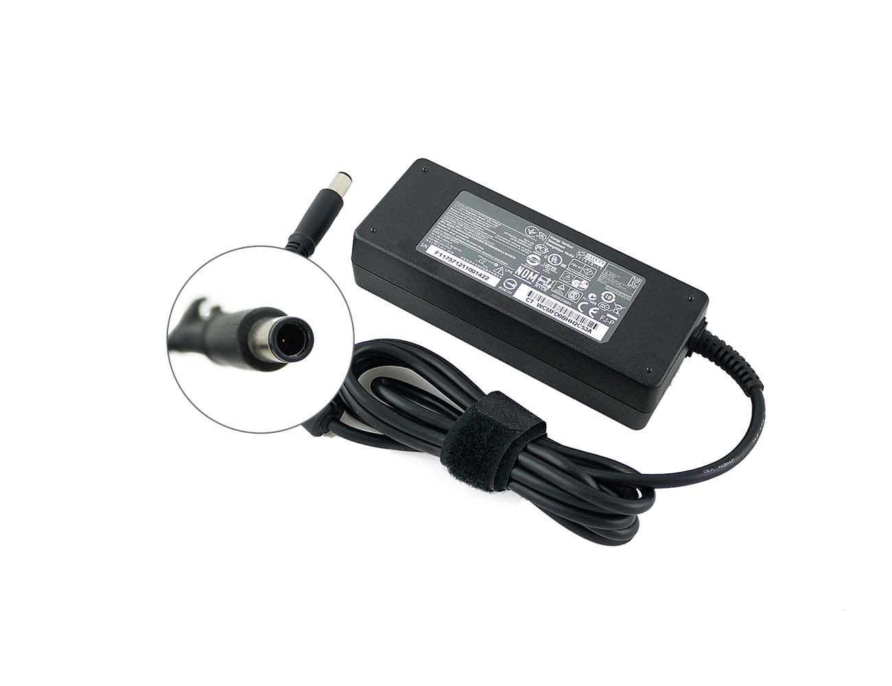 HP Adaptateur 65W 19.5V 3.33A pour ordinateurs portables HP, compatible avec PPP009C, 677774-002, 693711-001, PA-1650-32HJ, 677774-001, chargeur avec connecteur propriétaire et technologie USB