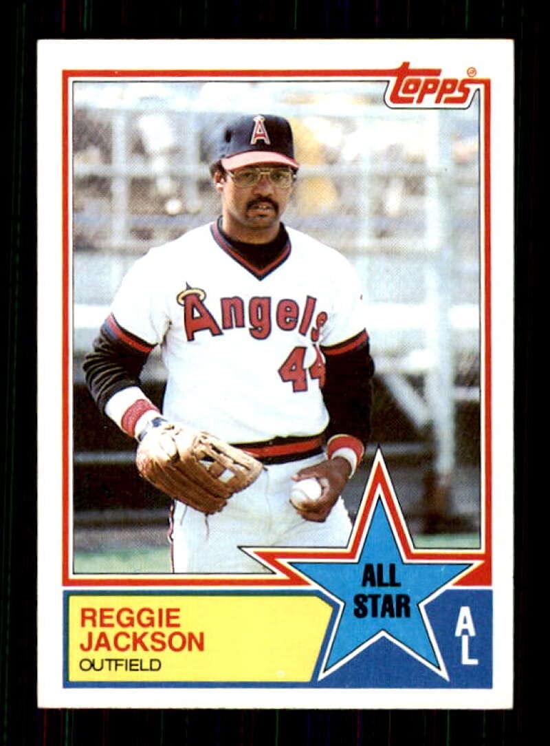 Amazon.com: 1983 Topps #390 Reggie Jackson AS NM+ California 