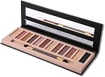 2 Pack 12 Colors Makeup Nude Colors Eyeshadow Palette Natural Nude Matte Shimmer Glitter Pigment Eye Shadow Pallete Set Waterproof Smokey Professional Beauty Makeup Kit (2 PCS)