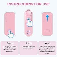 Vista 7 de LANGREE Remote Page Turner for Kindle Paperwhite Oasis Kobo eReaders, Kindle Accessories, Page Turner Clicker for ipad Tablets Phone Reading Novels