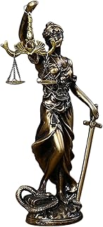 Statue Lady Justice &ndash; D&eacute;coration de bureau d