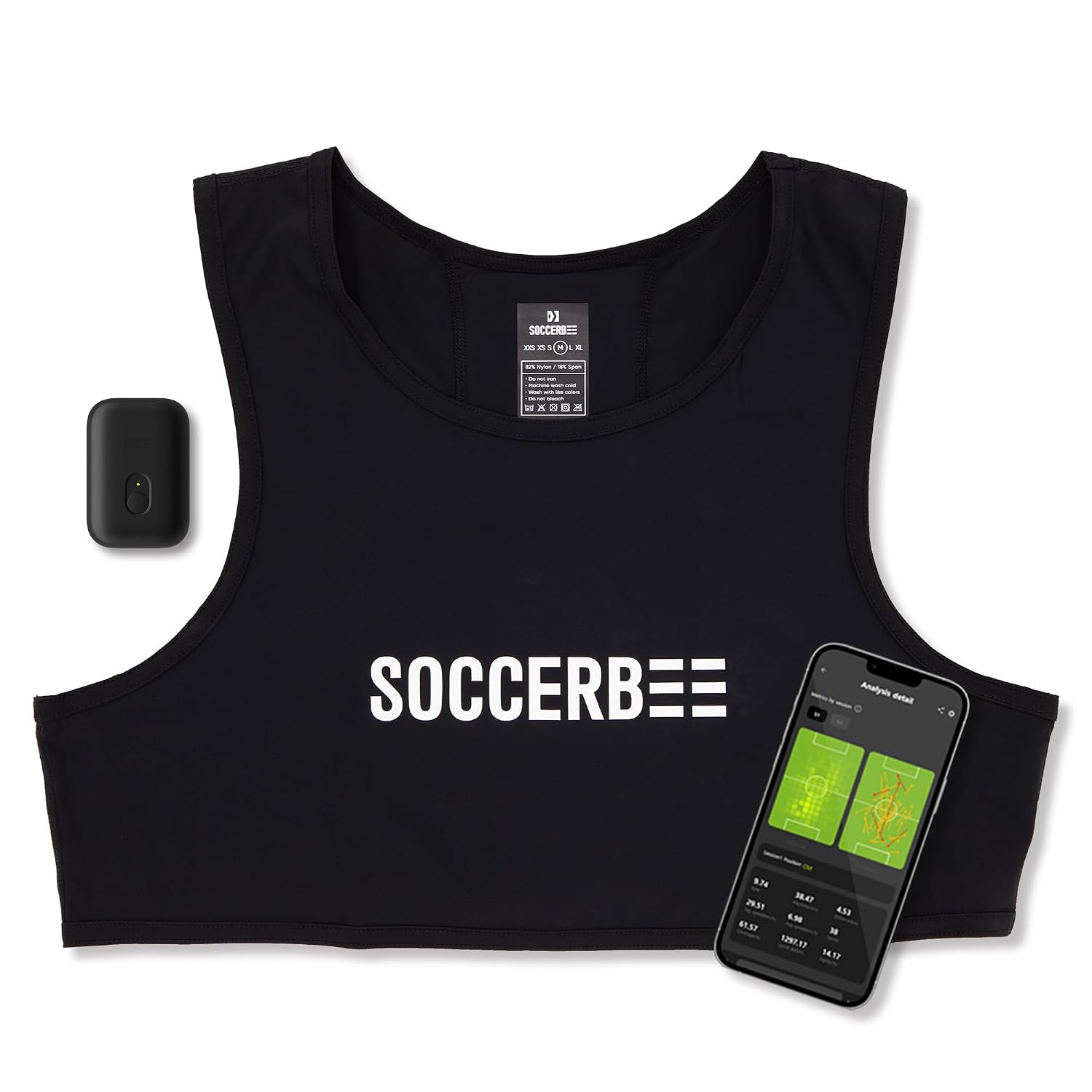 SOCCERBEE PRO 2 SET GPS Soccer Activity Tracker Sports Football Performance Vest Wearable Technology (Small) - Review, Price and Buying Guide