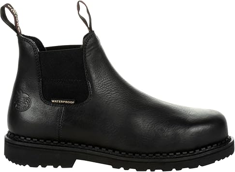 Georgia Boot Mens Giant Revamp Steel Toe Waterproof Work Boots
