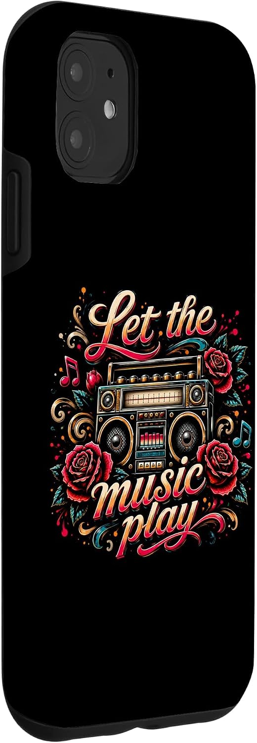 Freestyle Music Let The Music Play 80s Dance Concert Case for iPhone 11 image 3