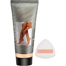 Waterproof Leg & Body Makeup Cream with Puff, Body Full Coverage Perfector