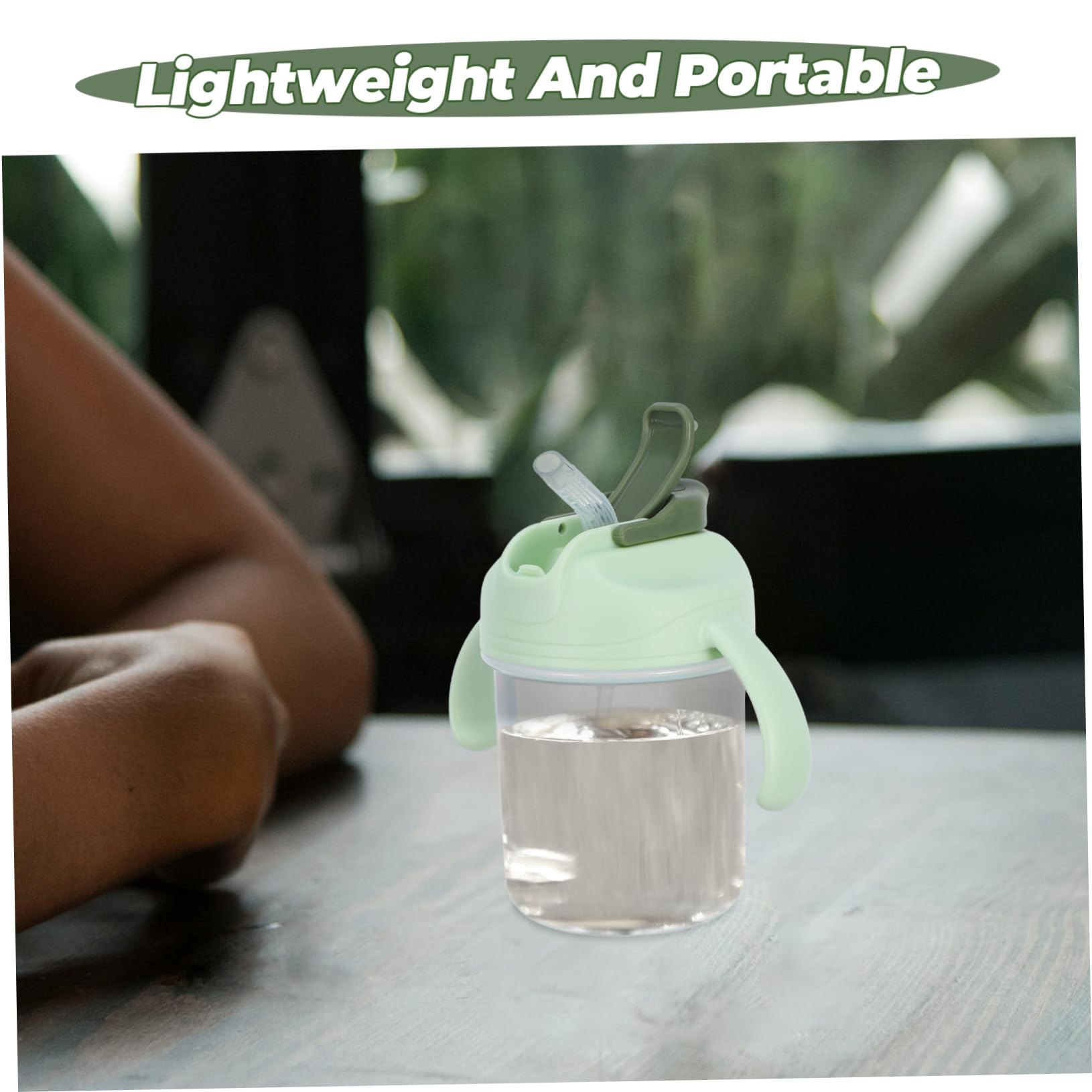 4piezas Vaso Antiderrame Con Pajita Para Adultos Mayores y Pacientes Taza De Agua Para Usar Acostado Diseño Prueba De Derrames Cuidado De Para Embarazadas y Con Disfagia