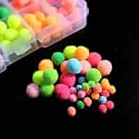 Uova Glo Bug UV Per Pesca A Mosca - Scatola Da 10 Colori E 2 Dimensioni - Foto 13