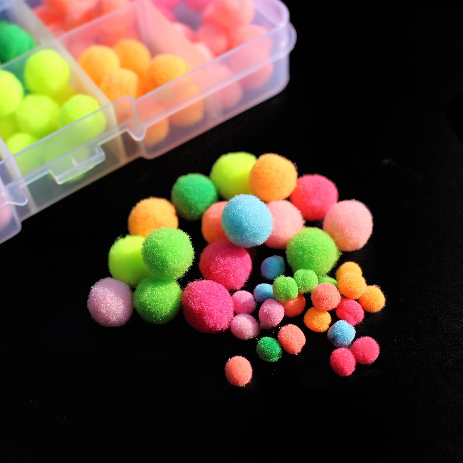 Tigofly 1 Box 10 UV Colors 2 Sizes Egg Glo Bug Fly Fishing Trout Egg Fly Tying Materials