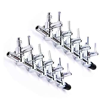 Amazon.co.jp: エアチューブ 分岐管 分岐 5分岐 2個入り 酸素