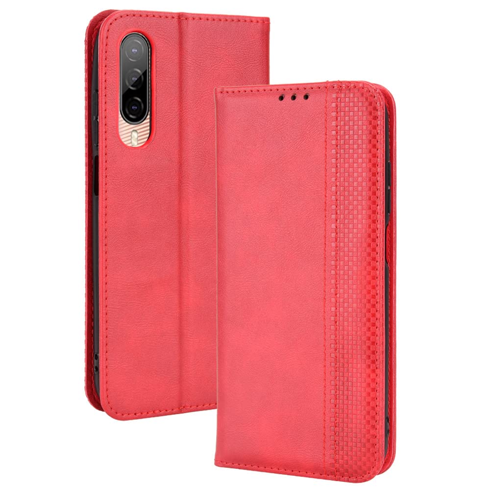 Flip Hülle Für HTC Desire 22 Pro – Lederoptik, Magnetverschluss, Kartenfächer, Ständerfunktion, Blau