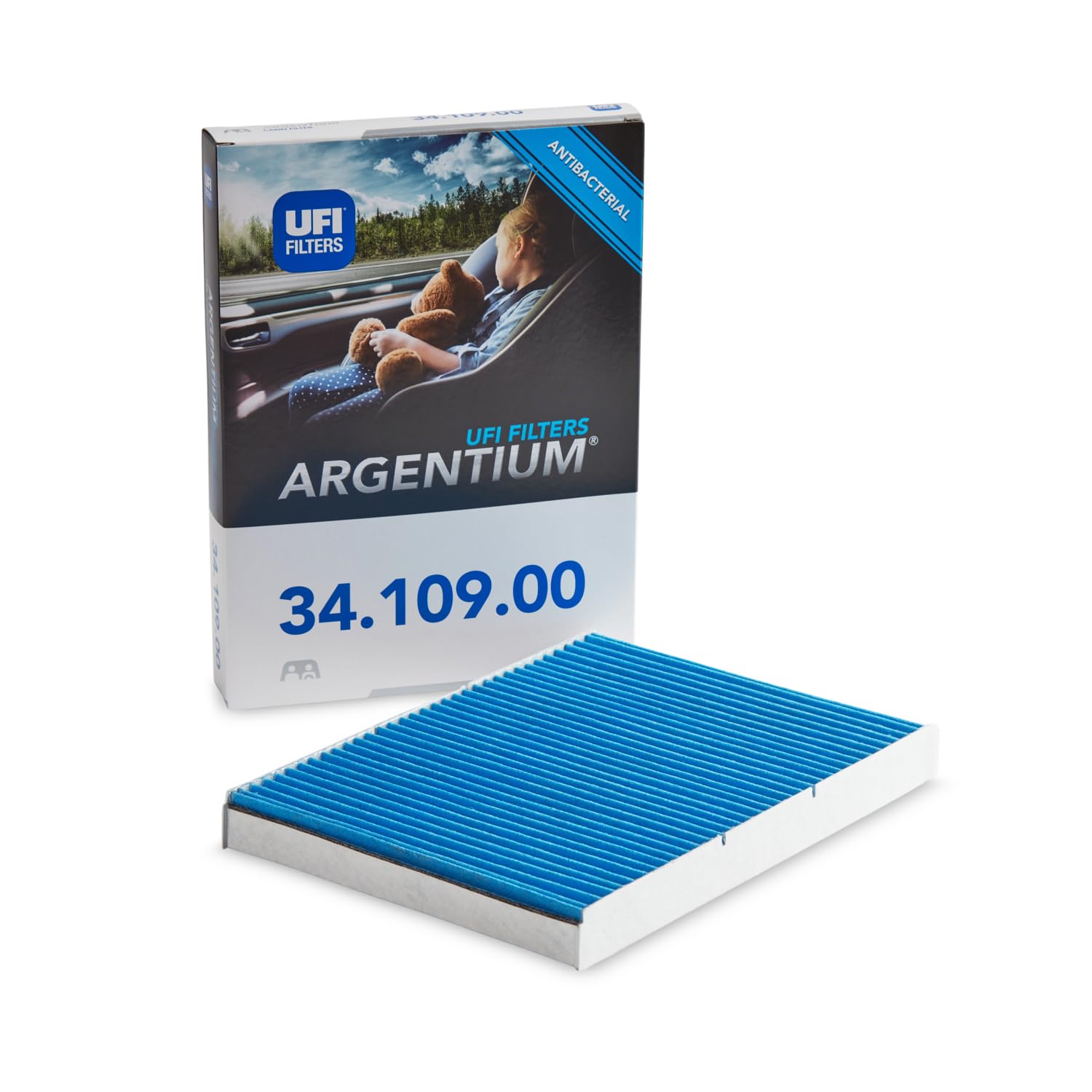 Filtro de habitáculo UFI Filters ARGENTIUM para mejorar la pureza del aire en tu coche