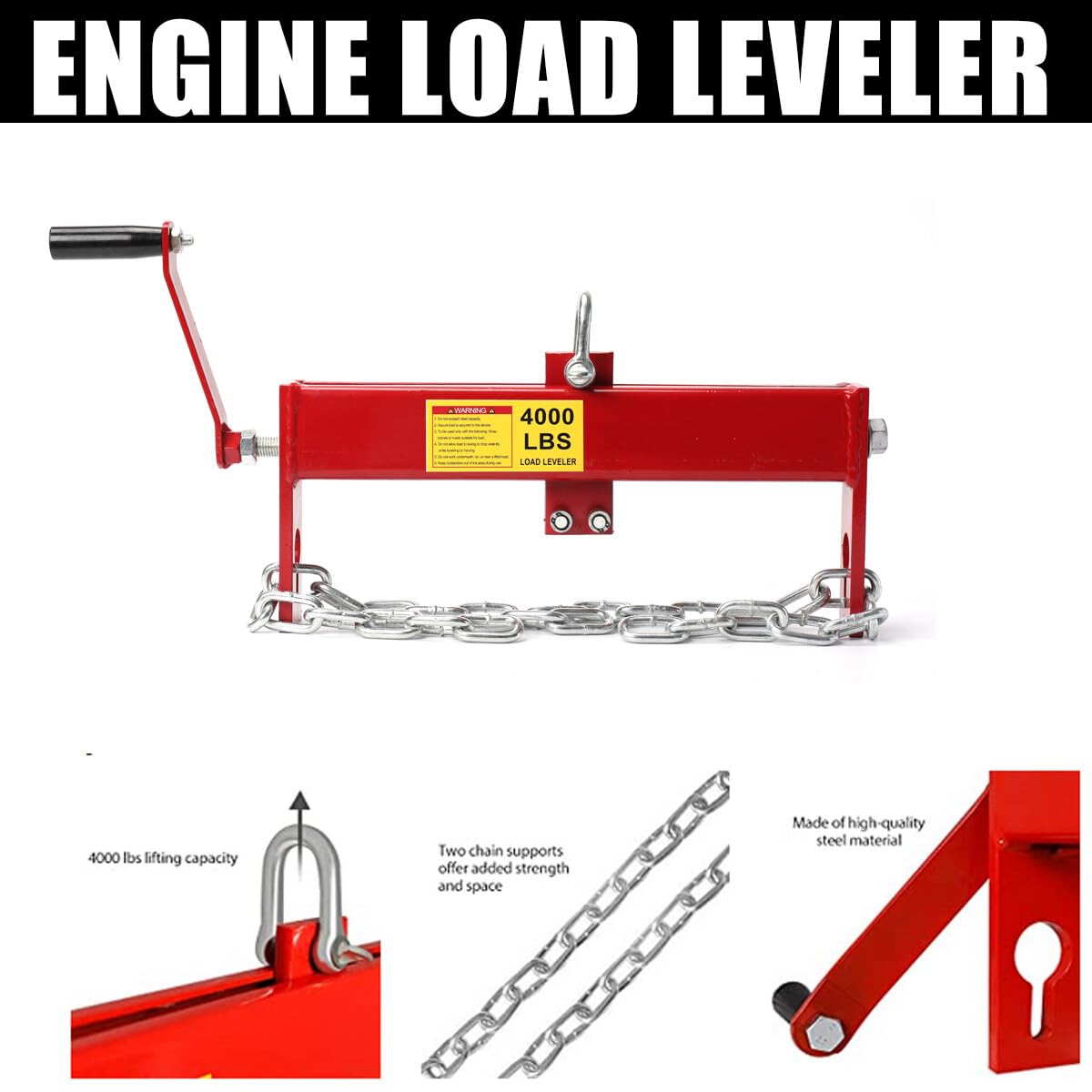 Posicionador de equilibrio de motor para grúa elevadora, grúa de motor, grúa de taller, taller de travesía, posicionador de servicio pesado Max 2 T/2000 kg para polipasto, grúa de taller,