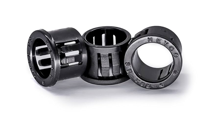 HEYCO #2053 SB 500-6 BLACK SNAP BUSHING, Cable Mounting