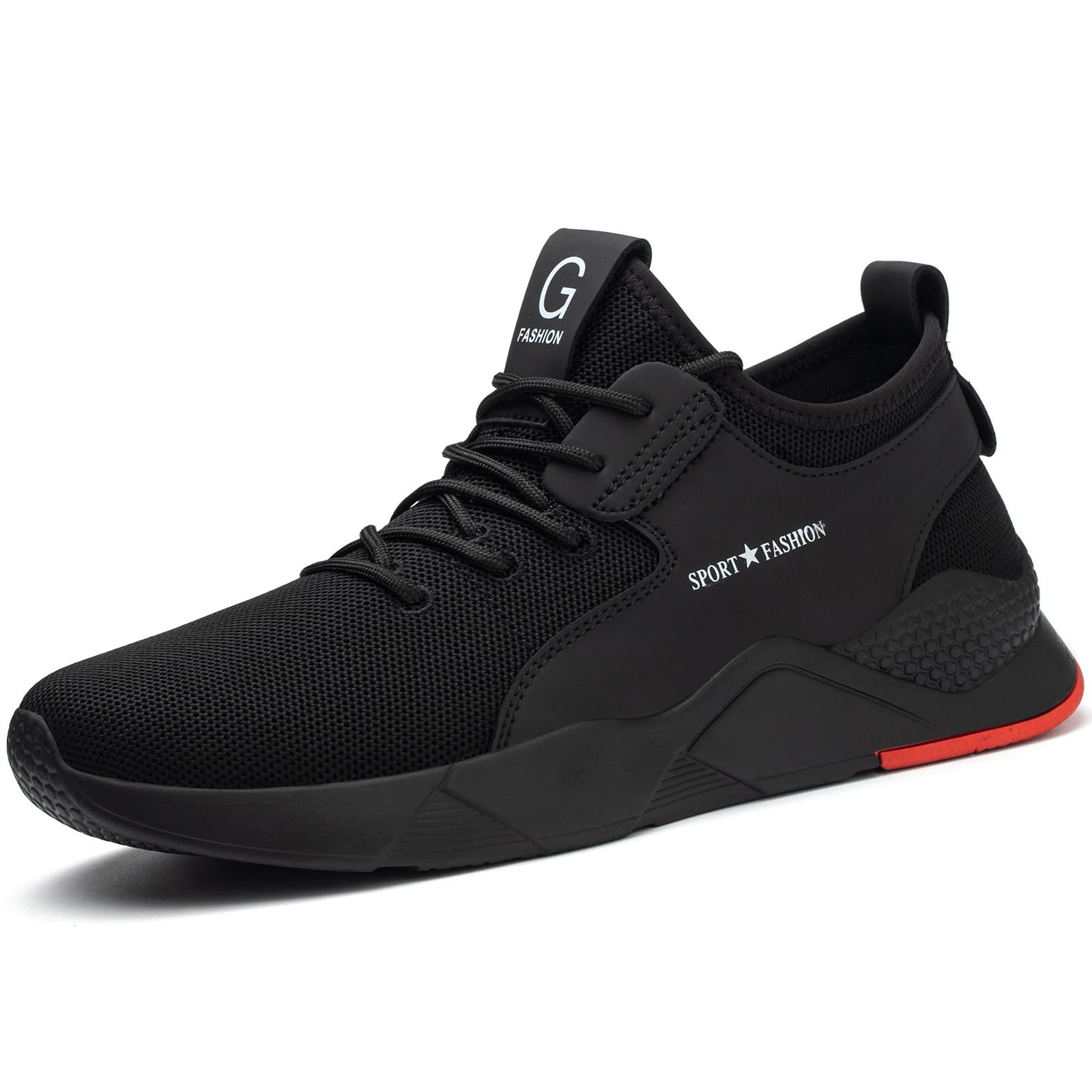 Steel Toe Cap Trainers Men Women Safety Shoes Lightweight Work Shoes Safety Boots Breathable Protective Work Industrial Sneakers