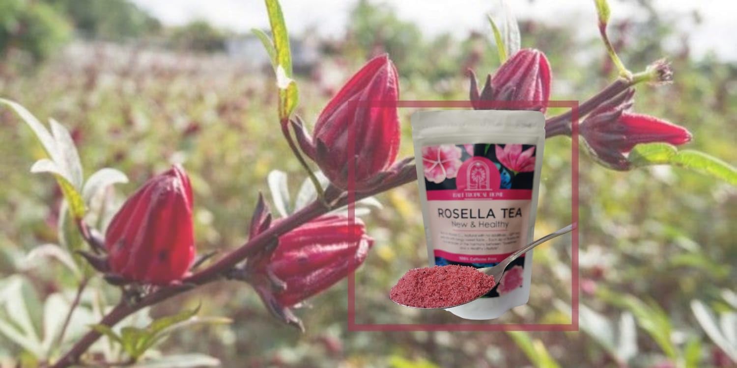 Bundle Bali Exotic Island Blend Coffee, Hand-picked and Artisan Roasted, Ground coffee with smooth delicate taste & Exquisite Bali Rosella Powder Tea from Exotic Bali, 3.5oz, Herbal & Natural