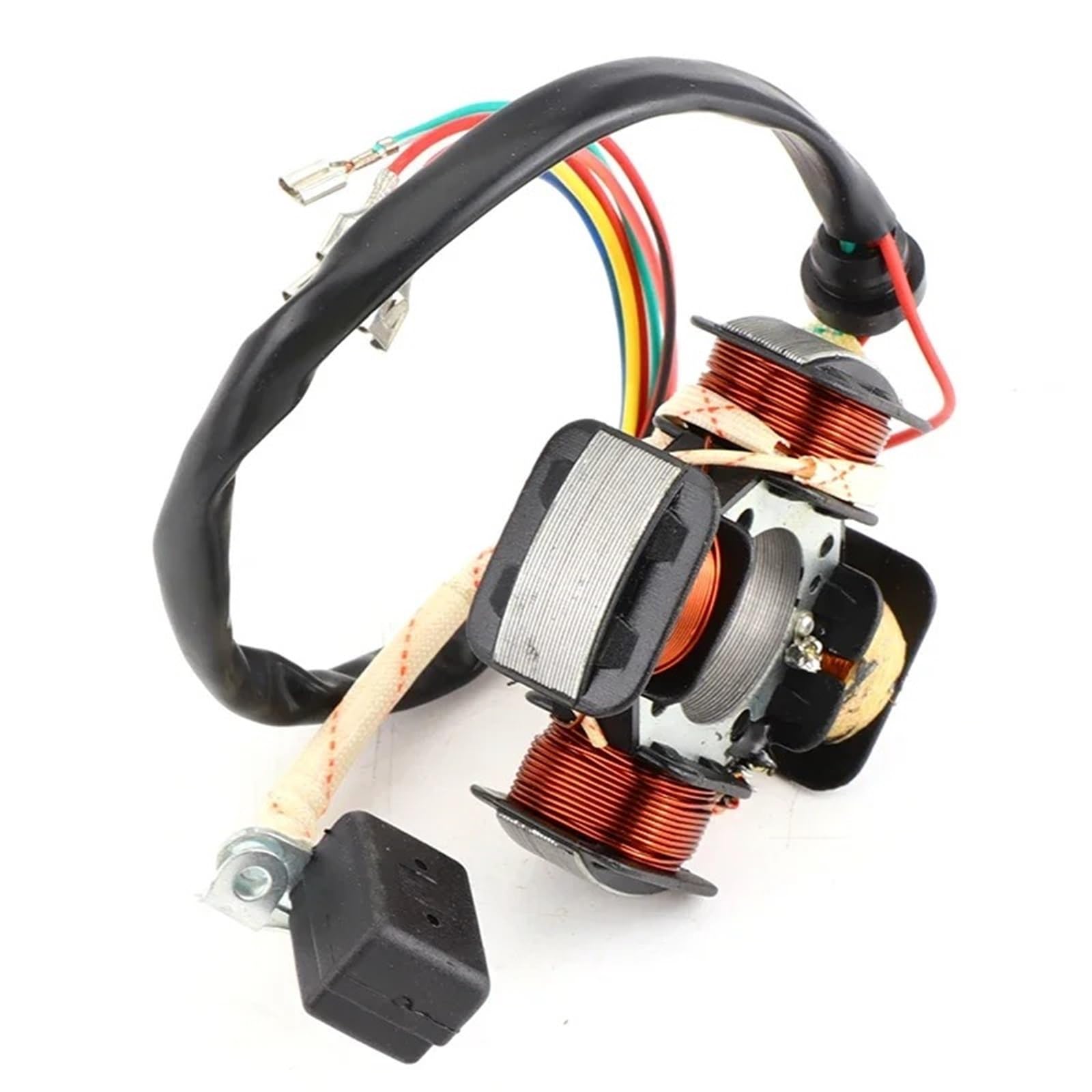 Stator Allumage Moteur Pour CG125 150CC CB 125 4 Bobines Stator Magnéto Bobine 4 Pôles Plaque D'allumage Pied Démarreur