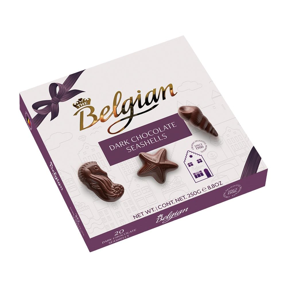 Belgian Dark Chocolate Seashells - 250 g