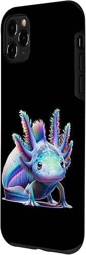 Miniatura 2 de Carcasa de arte de mundo submarino encantado para iPhone 11 Pro Max con diseño de ajolote mágico