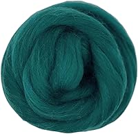 Vista 16 de Revolution Fibers Lana Corriedale teñida 8.2 onzas de parte superior de lana peinada de alta calidad 26 micras, 100% lana Corriedale pura