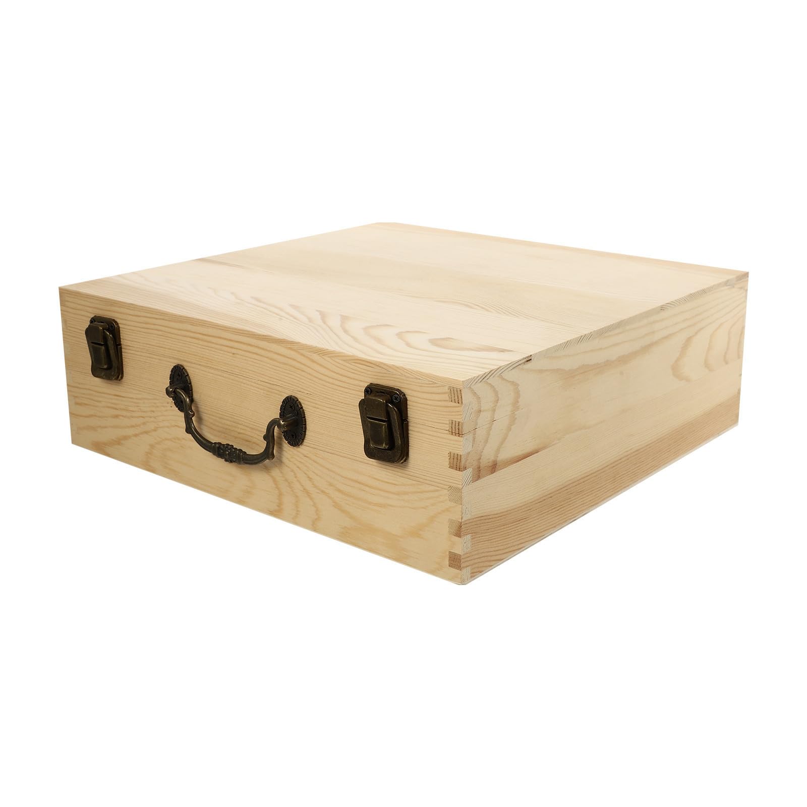 Valisette de rangement en bois grande capacité pour éliminer le désordre sur votre bureau avec style