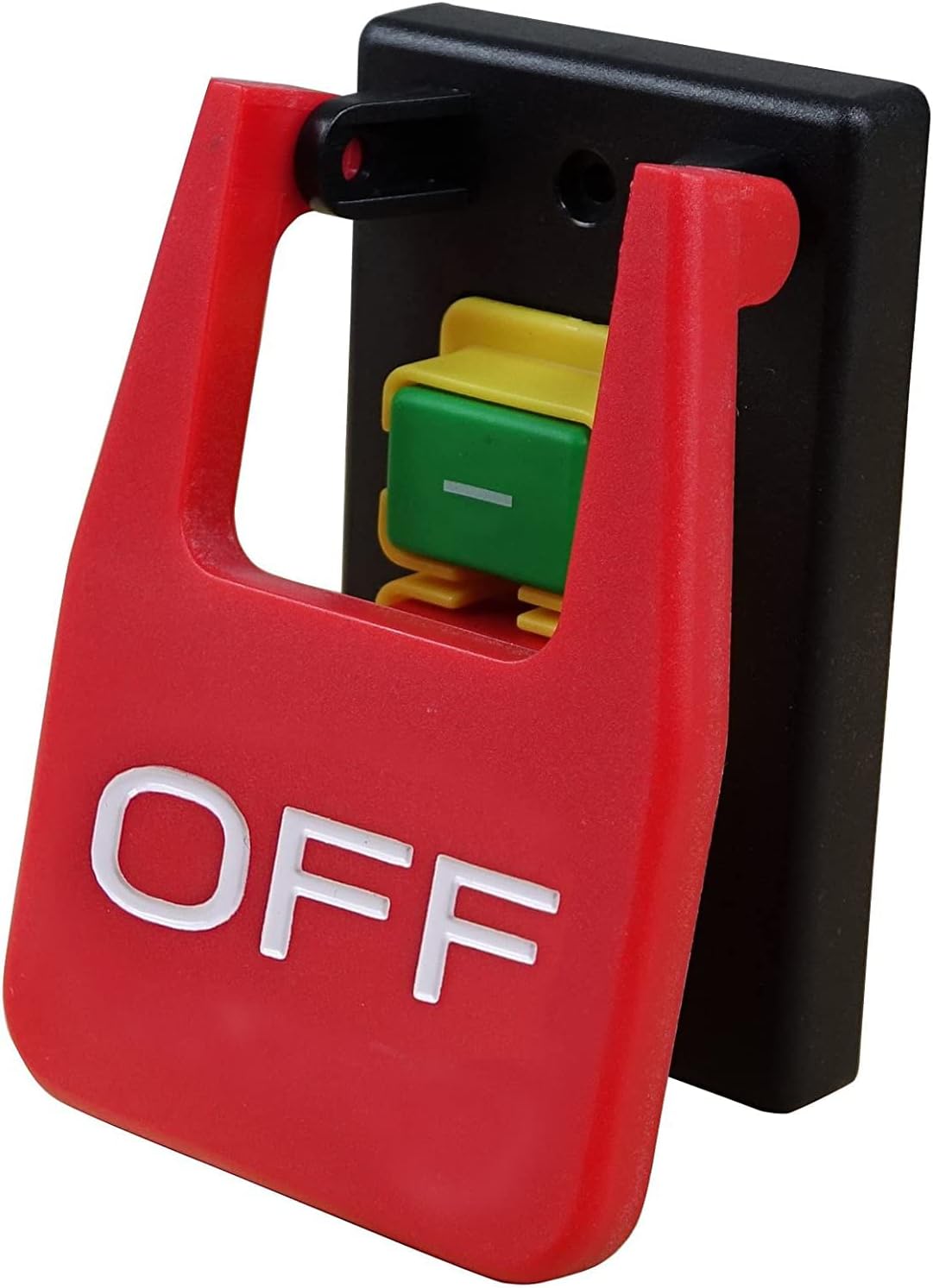 POWERTEC 120V Magnetic Paddle Switch, 1/2 HP. Large Knee Paddle for Power Tools Fast Power off. fits Table Saw, Router Table, Drill Press, Bench Saw, Band Saw & Other Electrical Equipment (71054V)