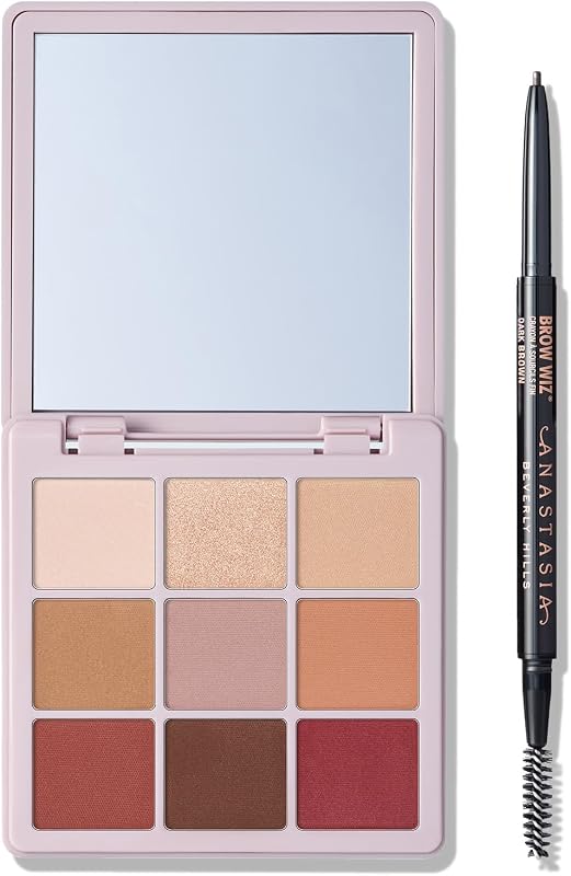Mini Modern Renaissance Eyeshadow Kit Holiday Set | Features a travel-ready 9- version of the iconic Modern Renaissance , packed with cult-favorite berry and neutral tones.