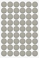 Vista 12 de 54 UNIDADES de calcomanías autoadhesivas para agujeros de tornillos - Cubiertas y tapas para tornillos, de plástico, texturizadas, 21 mm, negras