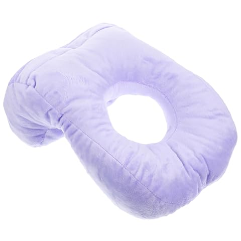 Cabilock Supple Face Down Pillow for Comfortable Napping Ergonomic Memory Design with Arm for Office Desk Home Use