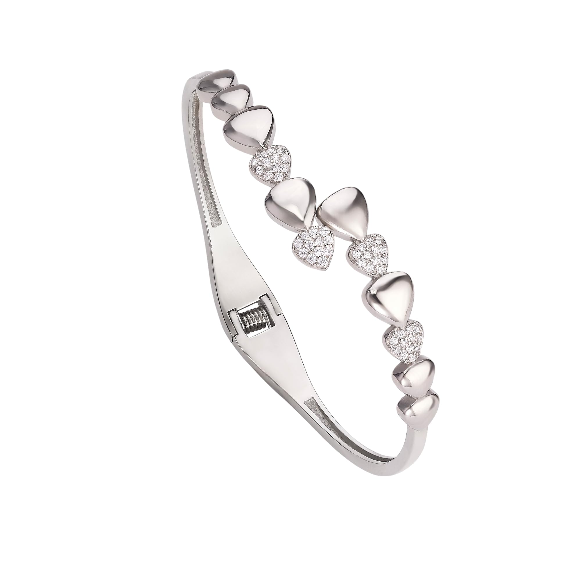 TARAASH 925 Sterling Silver Pear Cz Bangle For Women (B0CYC1552D) Amazon Price History, Amazon Price Tracker