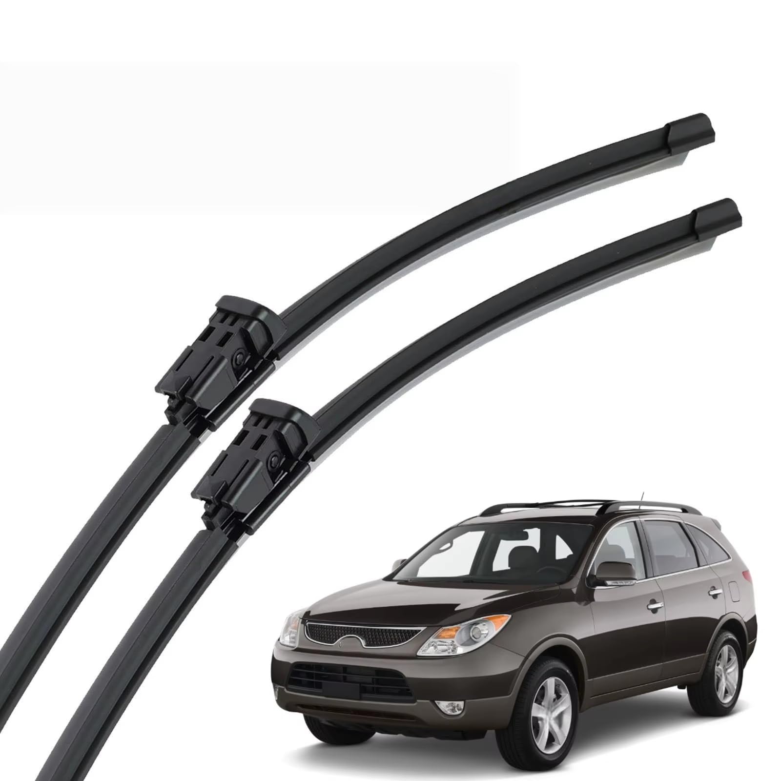 PAPEP Windscreen Wiper Blades for Hyundai Veracruz IX55 2006-2012 24''+20'', Front Replacement Wipers OEM Quality Water Repellent Rubber Automotive Windshield