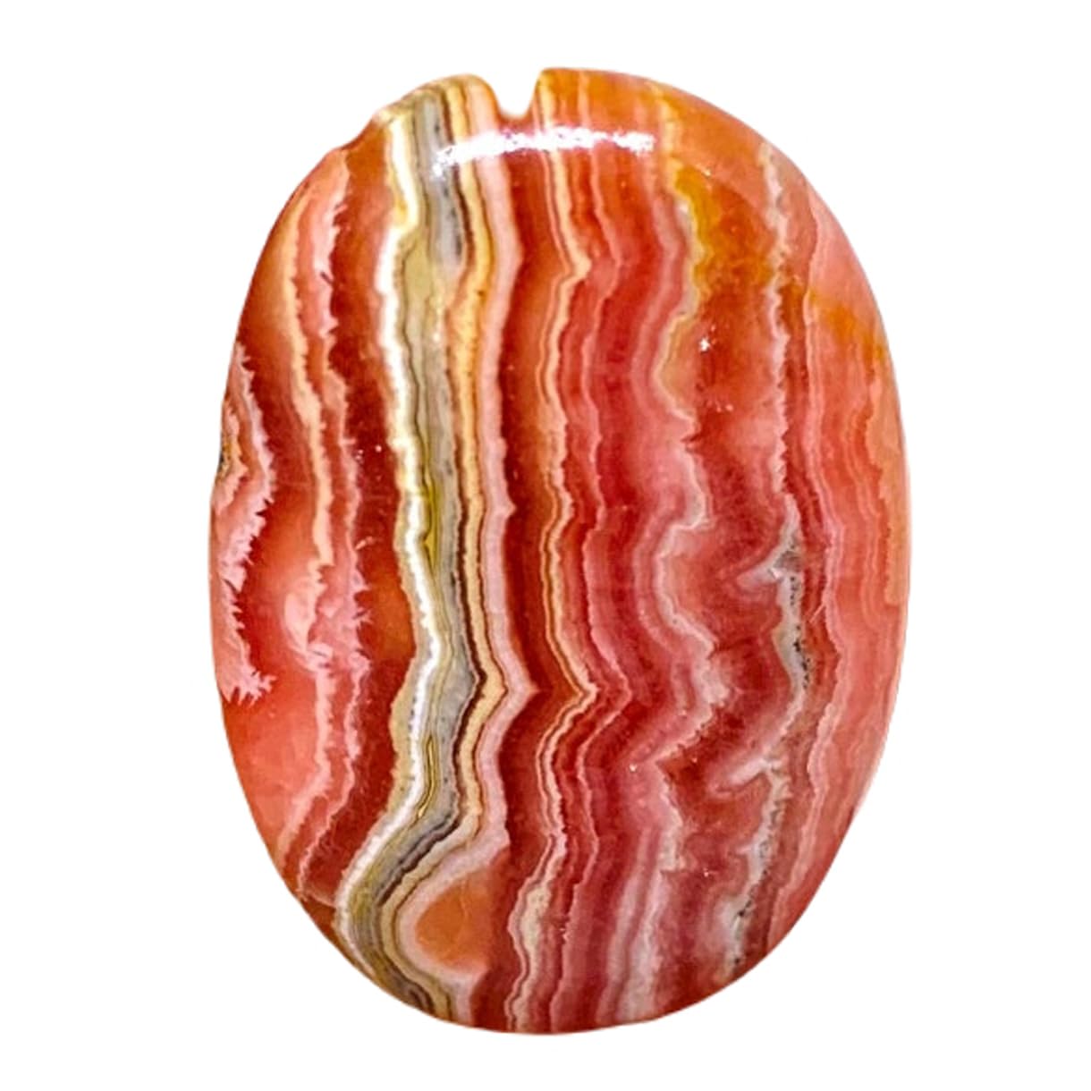 Rhodochrosite naturelle cabochon pour bijoux d'exception - 8