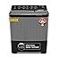 Voltas Beko WTT90UHA/OK5B1B1S23 9 Kilogram Semi Automatic Washing Machine Black